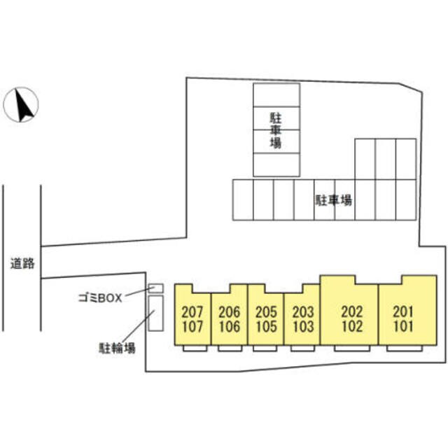 メルベーユ・Sの物件外観写真