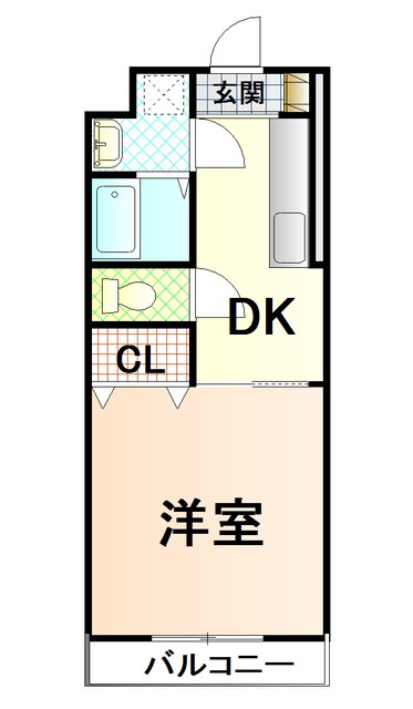 エスペランサⅡの物件間取画像