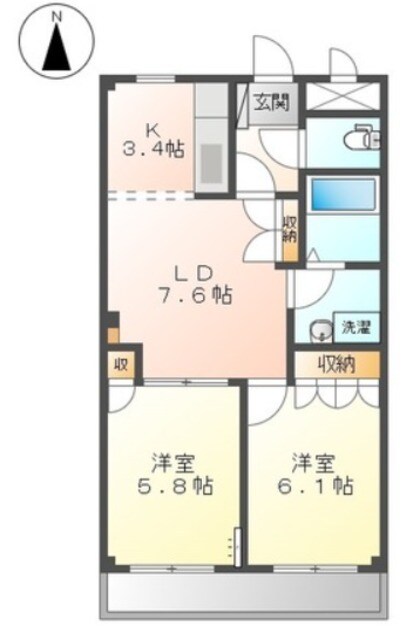 ツヴァイの物件間取画像