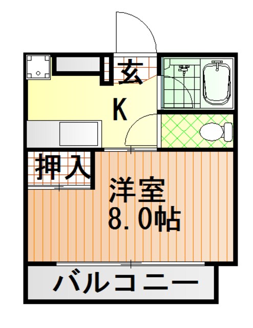 エルグランドＫの物件間取画像