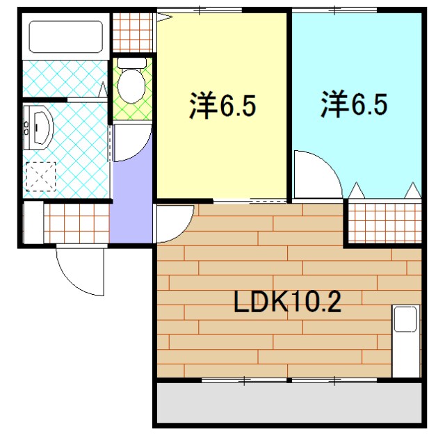 プレアデスⅡⅢの物件間取画像