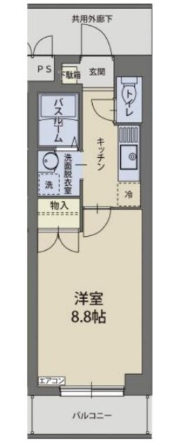 物件間取画像
