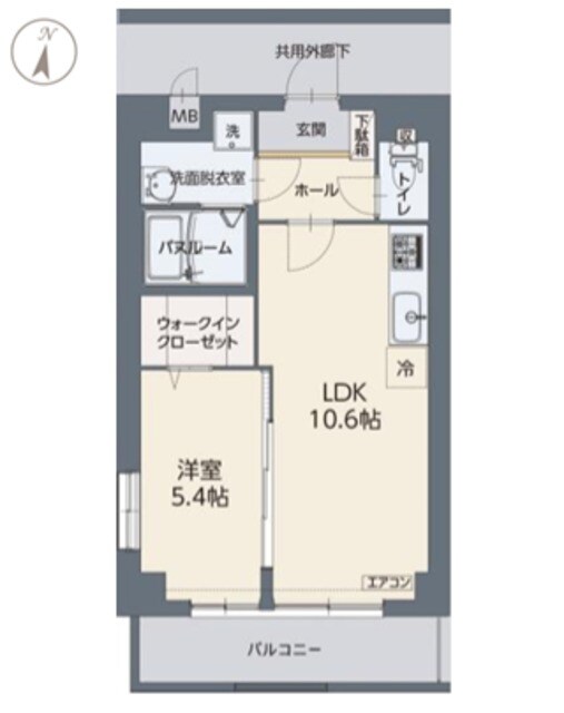 カンサレーションの物件間取画像