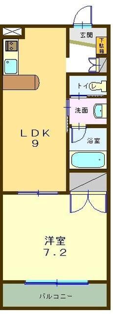 物件間取画像