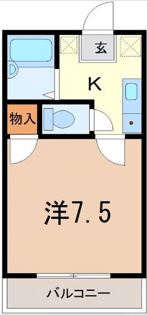 物件間取画像