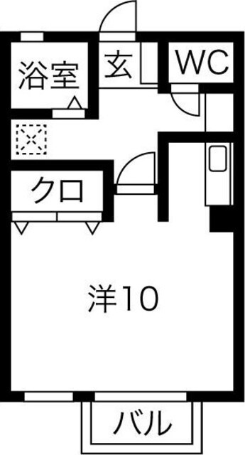 ヴィクトワールの物件間取画像