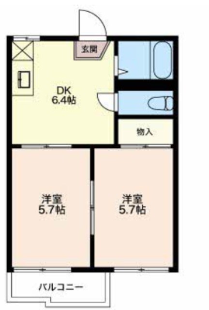 物件間取画像