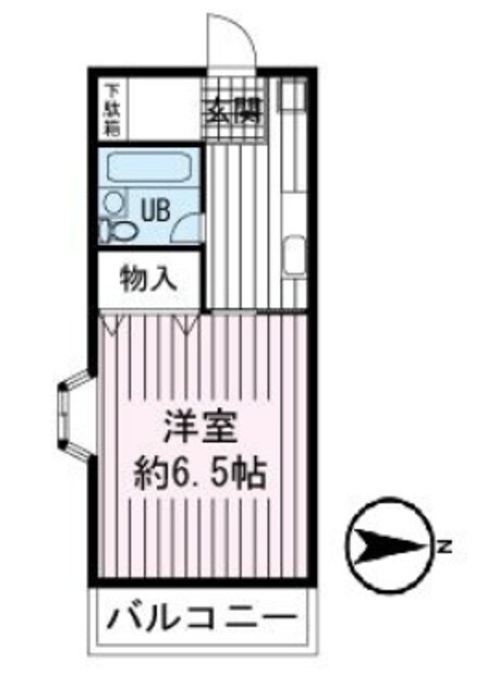 メゾン来光Ａの物件間取画像