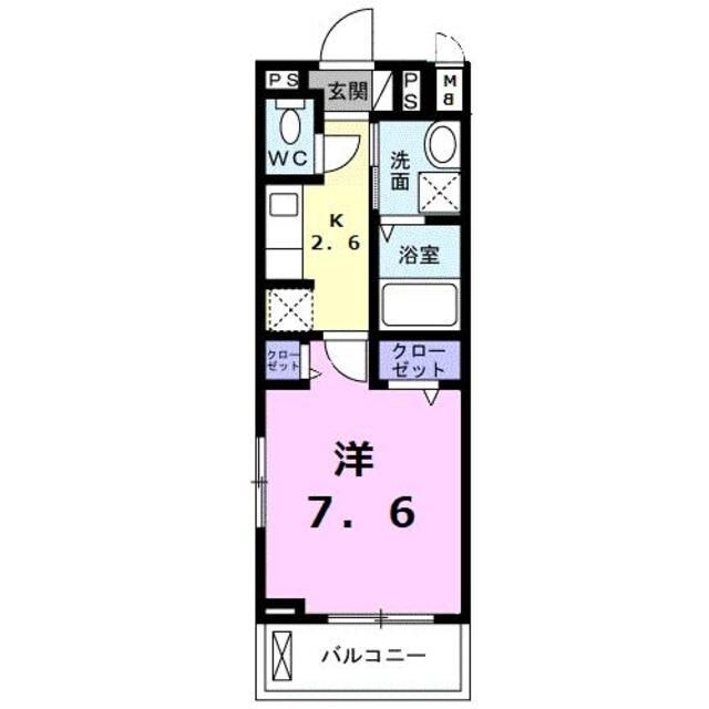 下土狩駅 徒歩17分 2階の物件間取画像