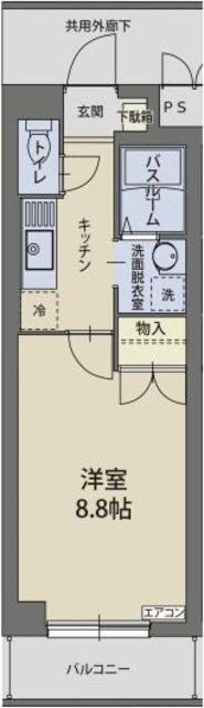 原駅 バス15分  根古屋下車：停歩1分 3階の物件間取画像