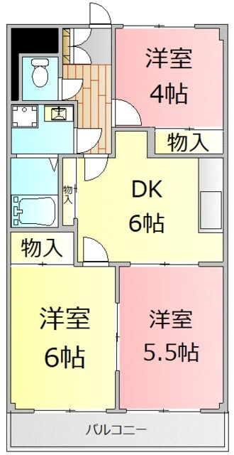 物件間取画像