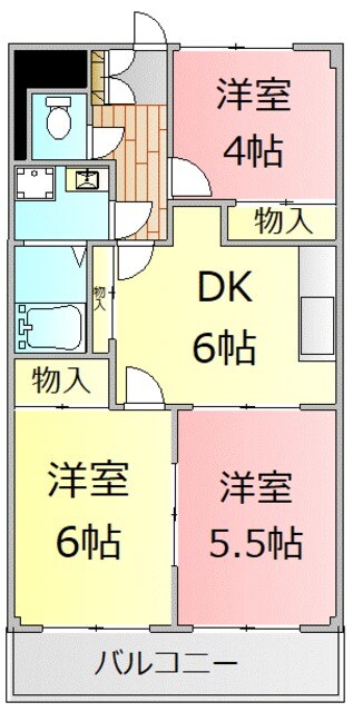 ロイヤルカサブランカの物件間取画像