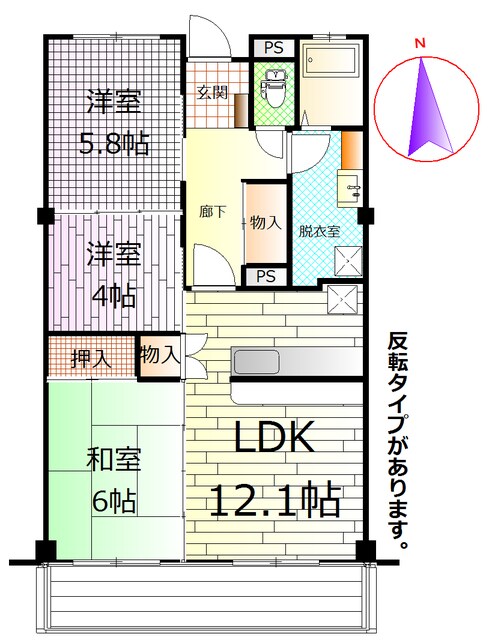 ヴィラＳ＆Ｔの物件間取画像