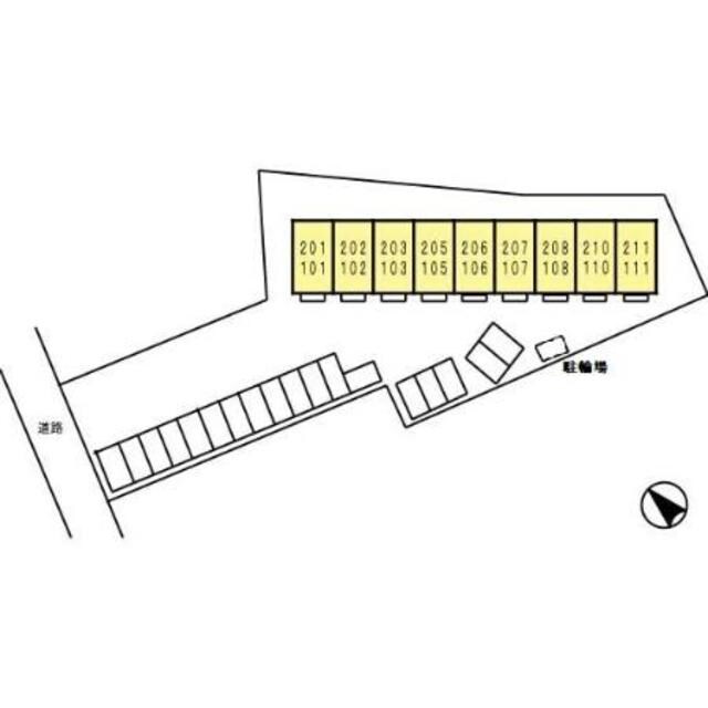 セジュール森乃腰の物件外観写真