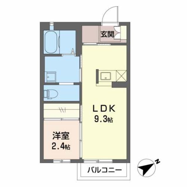 ステュディオＮの物件間取画像
