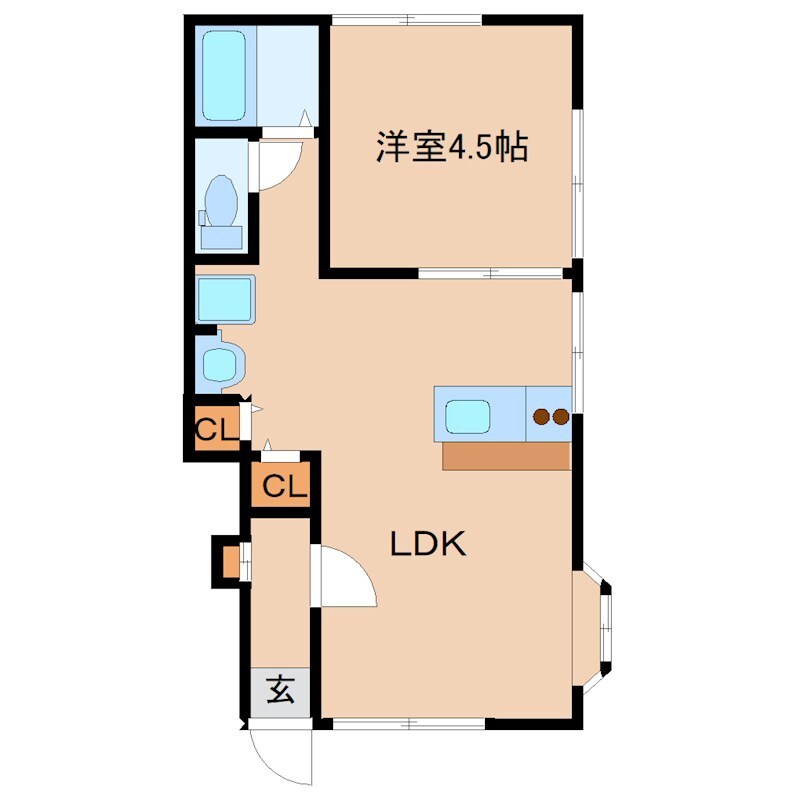 ロアリッジの物件間取画像