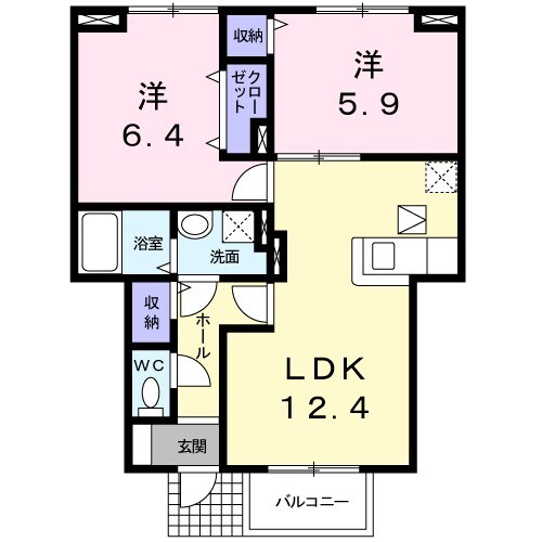 エターナルの物件間取画像