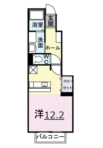 ボヌール・ラコンテの物件間取画像