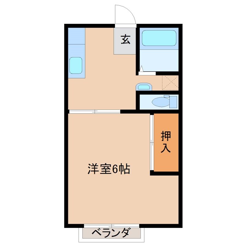 サンシティハイツ（土浦市）の物件間取画像