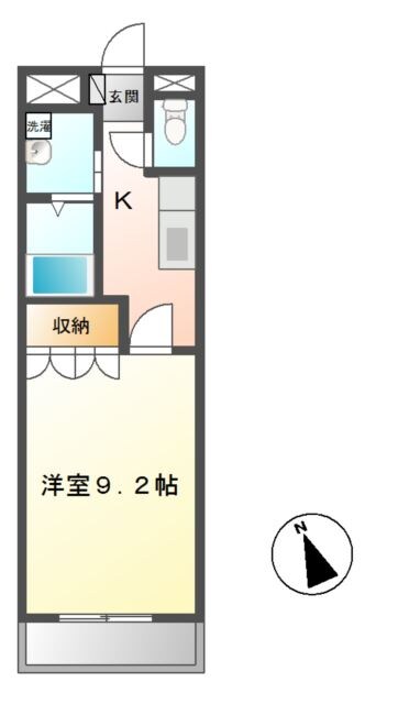 ヴィンテージの物件間取画像