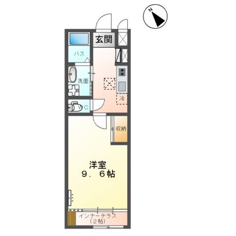 Ｈａｃｋ　ｂｅｒｒｙ真鍋（ハックベリーマナベ）の物件間取画像