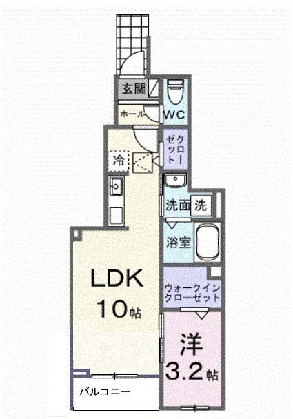 ヒカルサ土浦神立ウエストの物件間取画像