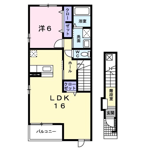 ジェントリーゼファーの物件間取画像