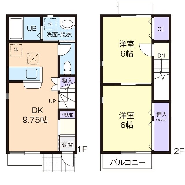 下妻リーズホールドIIの物件間取画像