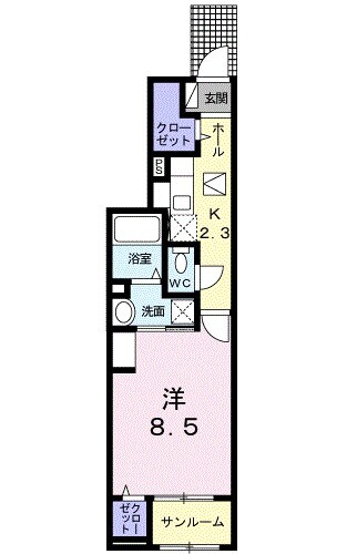 レゼール　IIの物件間取画像