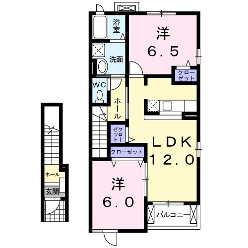 ファミーユIの物件間取画像