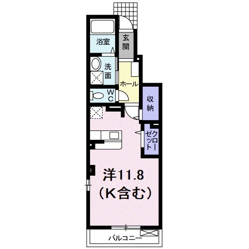 セトル洞峰の物件間取画像