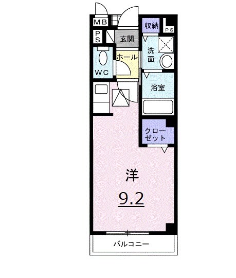 パルテール・スクウェアの物件間取画像