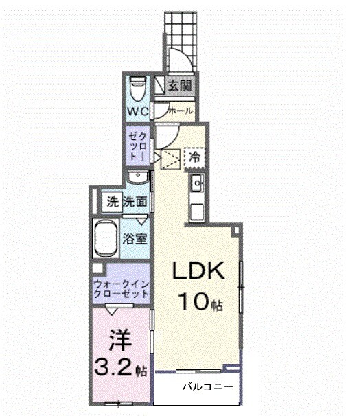 ヒカルサ土浦神立イーストIIの物件間取画像