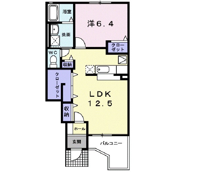 ファミーリアの物件間取画像