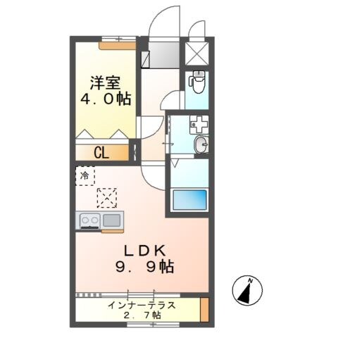 Grand Park東風（グランパークハルカゼ）の物件間取画像