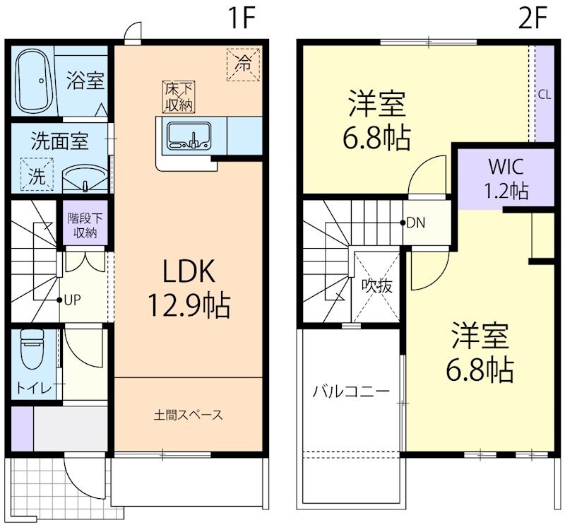 Galassia（ガラッシア）の物件間取画像