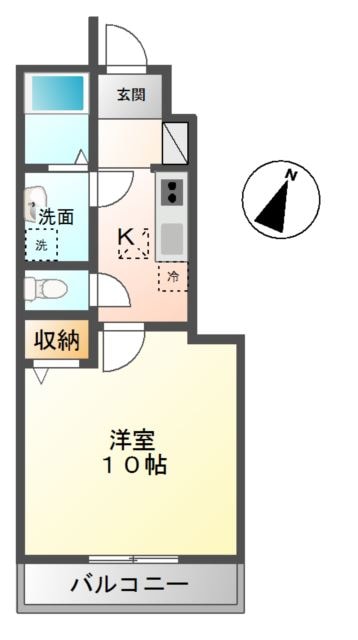 シュトラールの物件間取画像