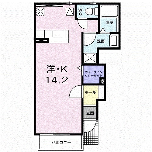 フレスクーラの物件間取画像