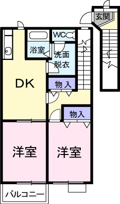 アミスターの物件間取画像