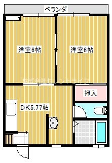 物件間取画像