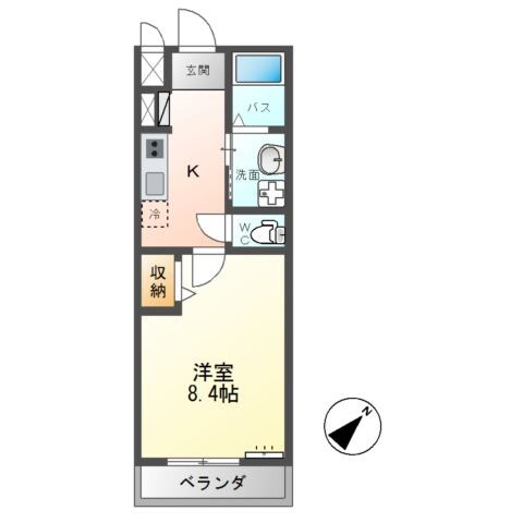 ペルティカの物件間取画像