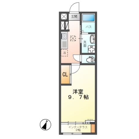 アジューレの物件間取画像