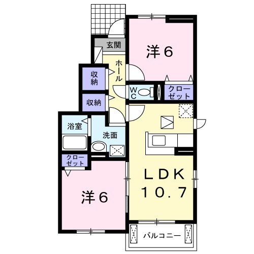 ヨットン・ハウスIの物件間取画像