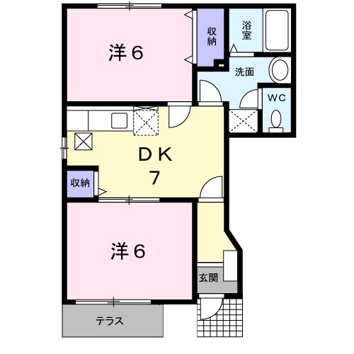 クレストール七光台の物件間取画像