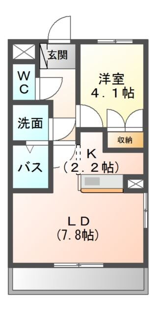 nemophila（ネモフィラ）の物件間取画像