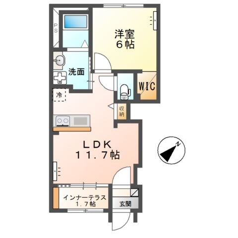 ラビエールの物件間取画像