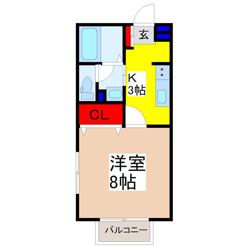 物件間取画像