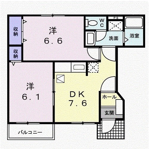 アネックスの物件間取画像