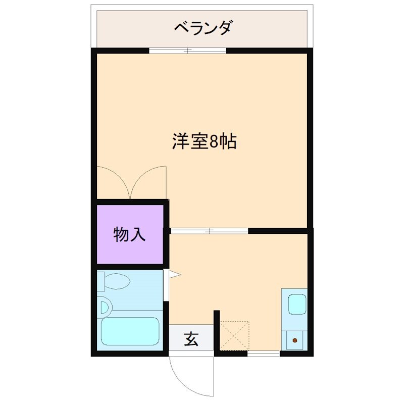 サンコーポ（駒場）の物件間取画像