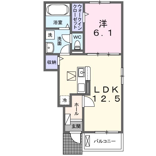パークヒルズ利根六番館の物件間取画像